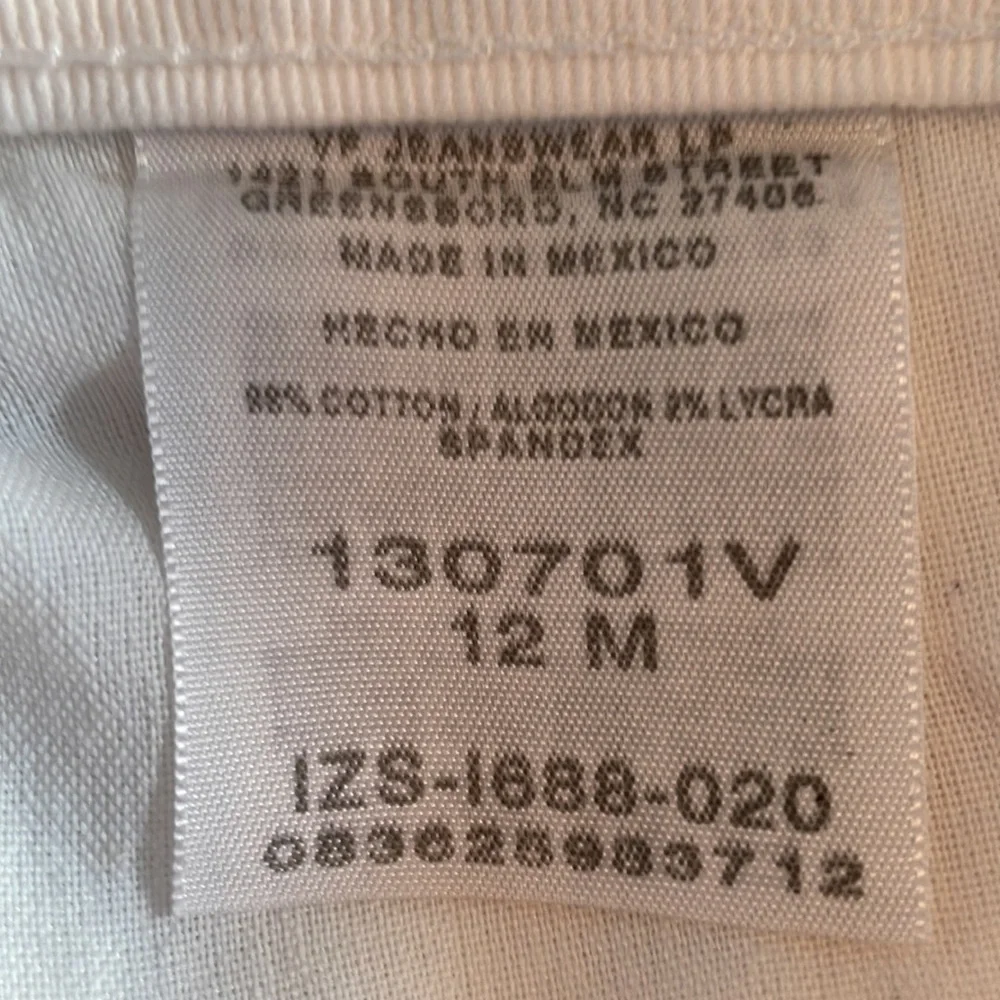 Riders Boot Cut Size 12M White Jeans - Perfect Condition!!!! - Picture 5 of 5